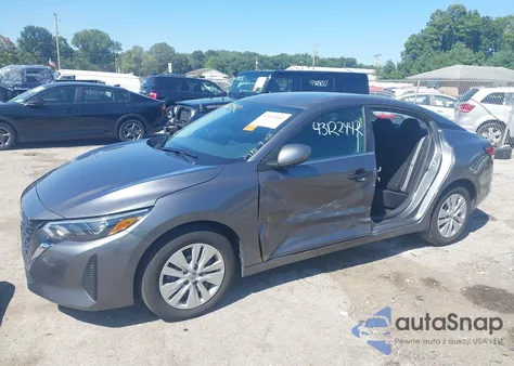 2025 Nissan Sentra S z USA, uszkodzony, nr VIN 3N1AB8BV7SY231043